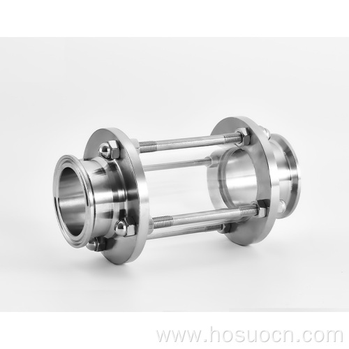 Stainless steel tubular Sight Glass